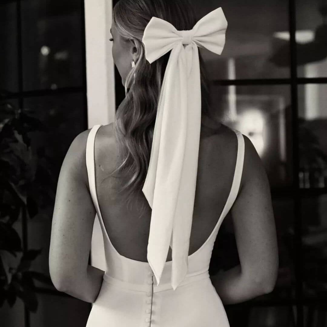 Wedding Veil Bow Ideas