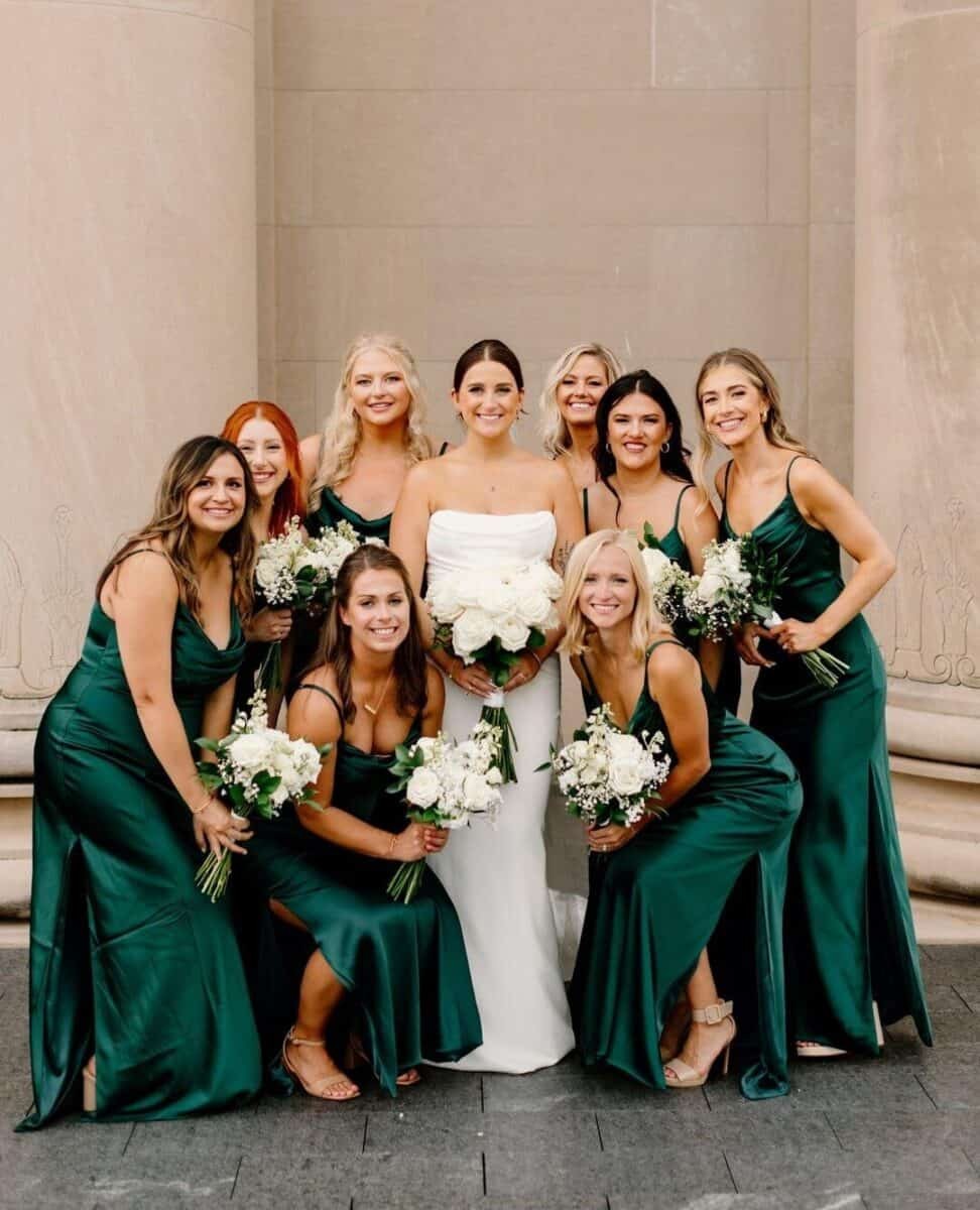 Autumn bridesmaid dress styles