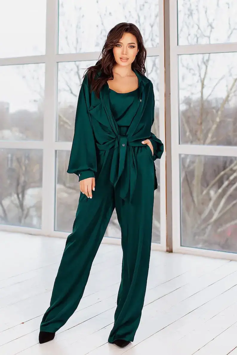 BEST FLOATY MOTHER OF THE BRIDE TROUSER SUIT