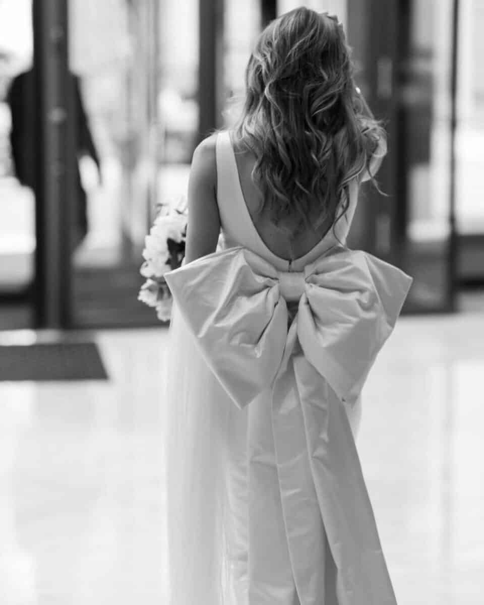 Wedding Dress Bow Ideas