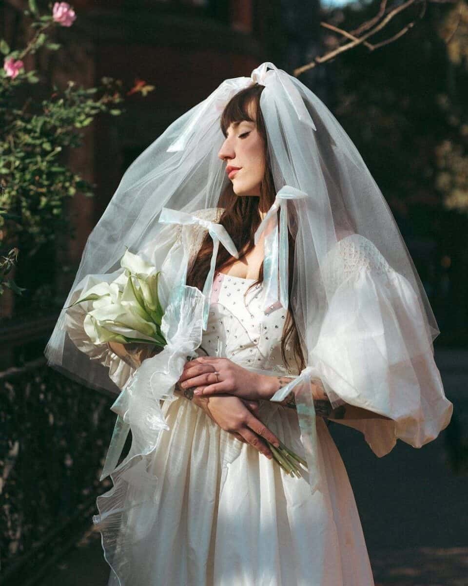 Wedding Veil Bow Ideas