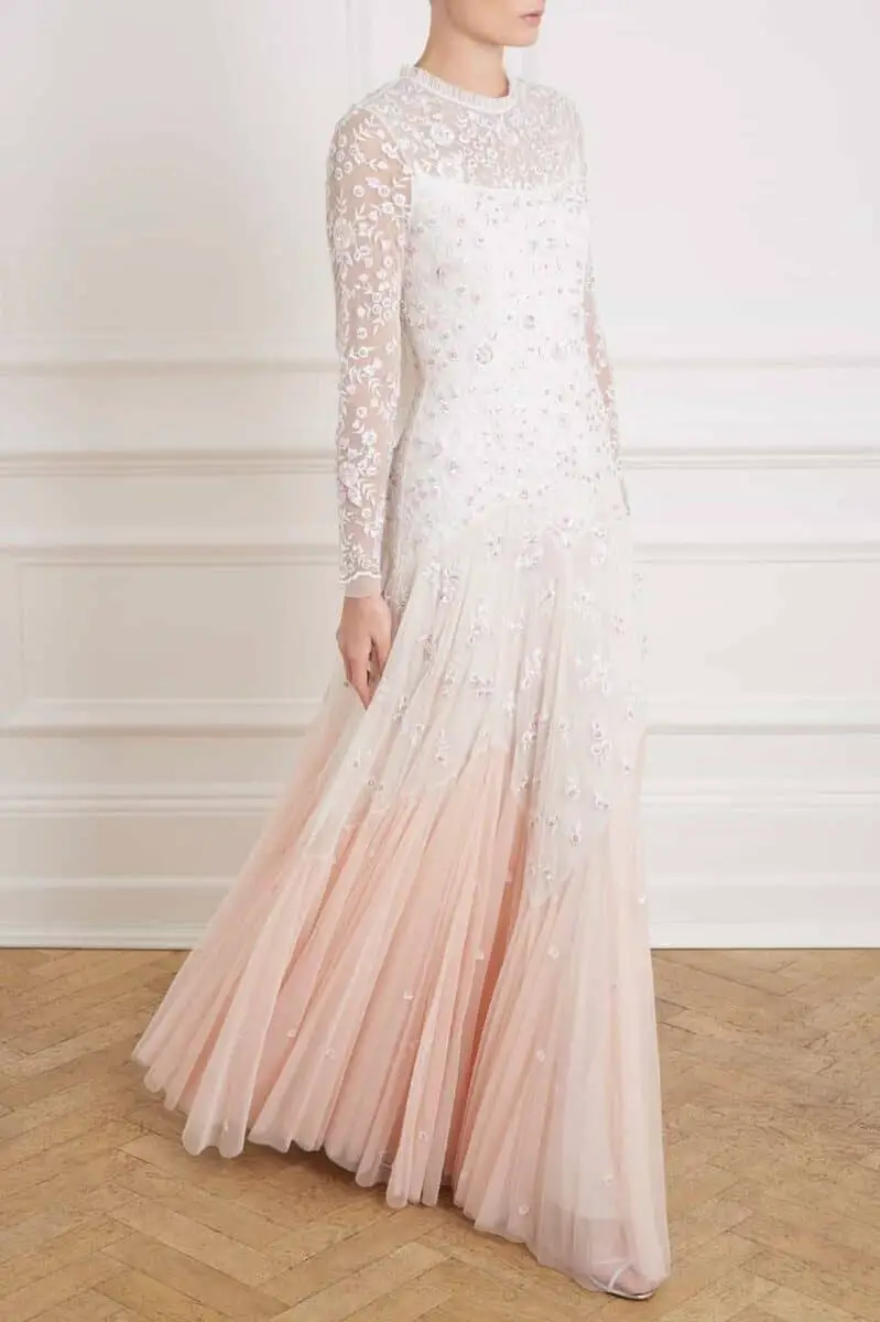 Best embellished pink wedding dress – Maudi Ka Bride