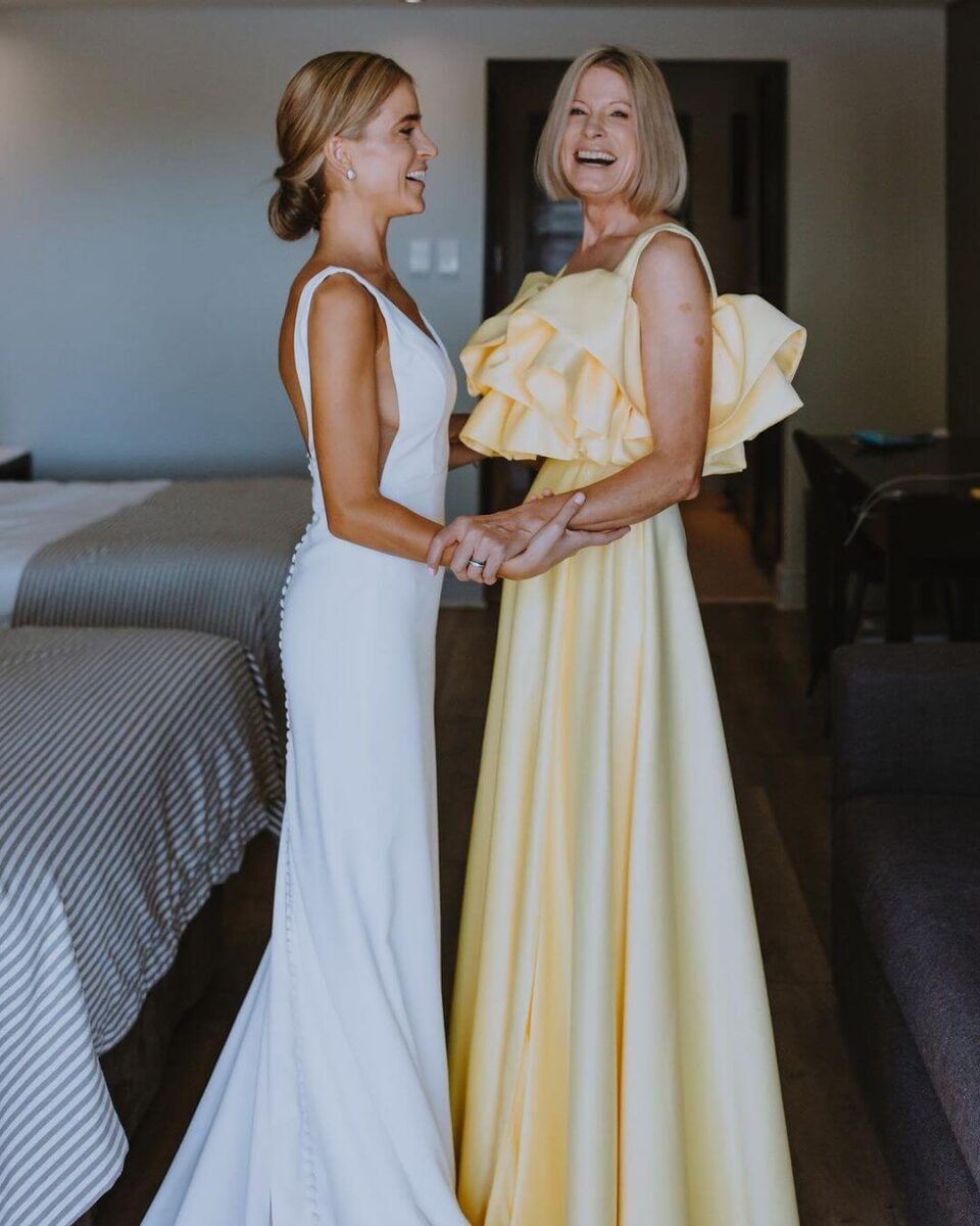 Unique mother of the bride dresses, no frumpy outfits here!