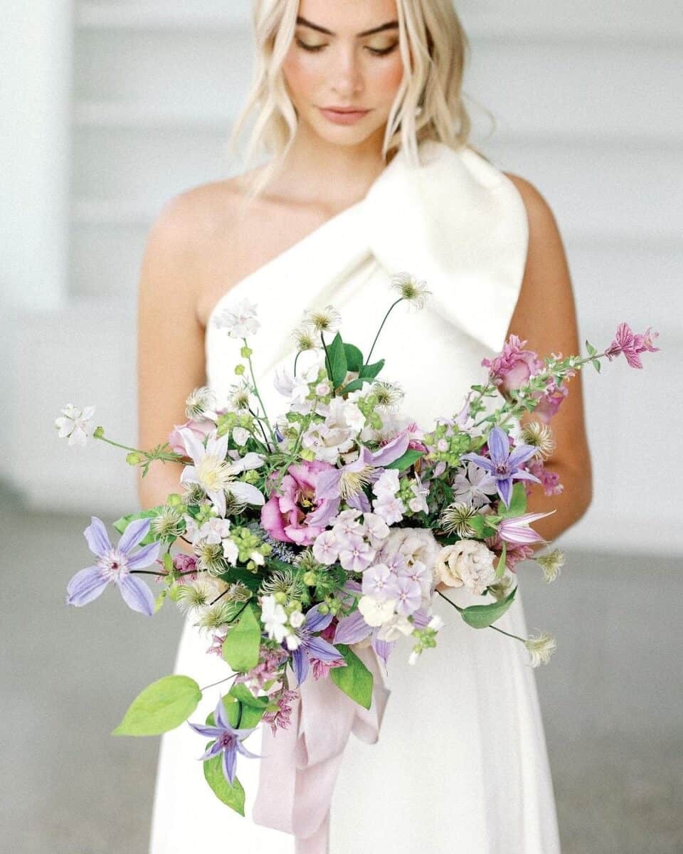 Neutral Spring Bridal Bouquet