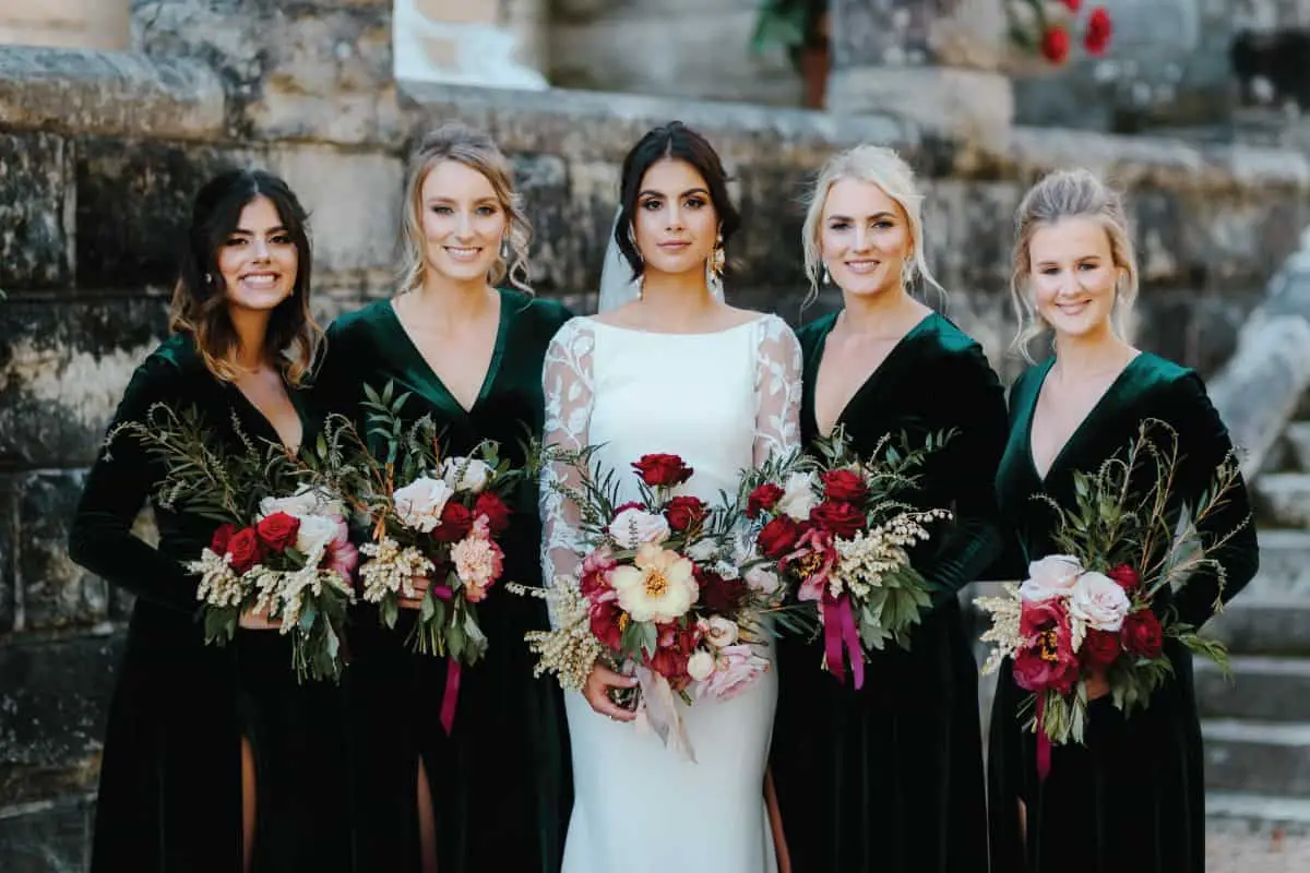 Emerald Bridesmaid Dresses, For A Romanticly Rich Look!