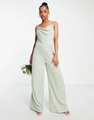 BEST GREEN BRIDESMAID JUMPSUIT