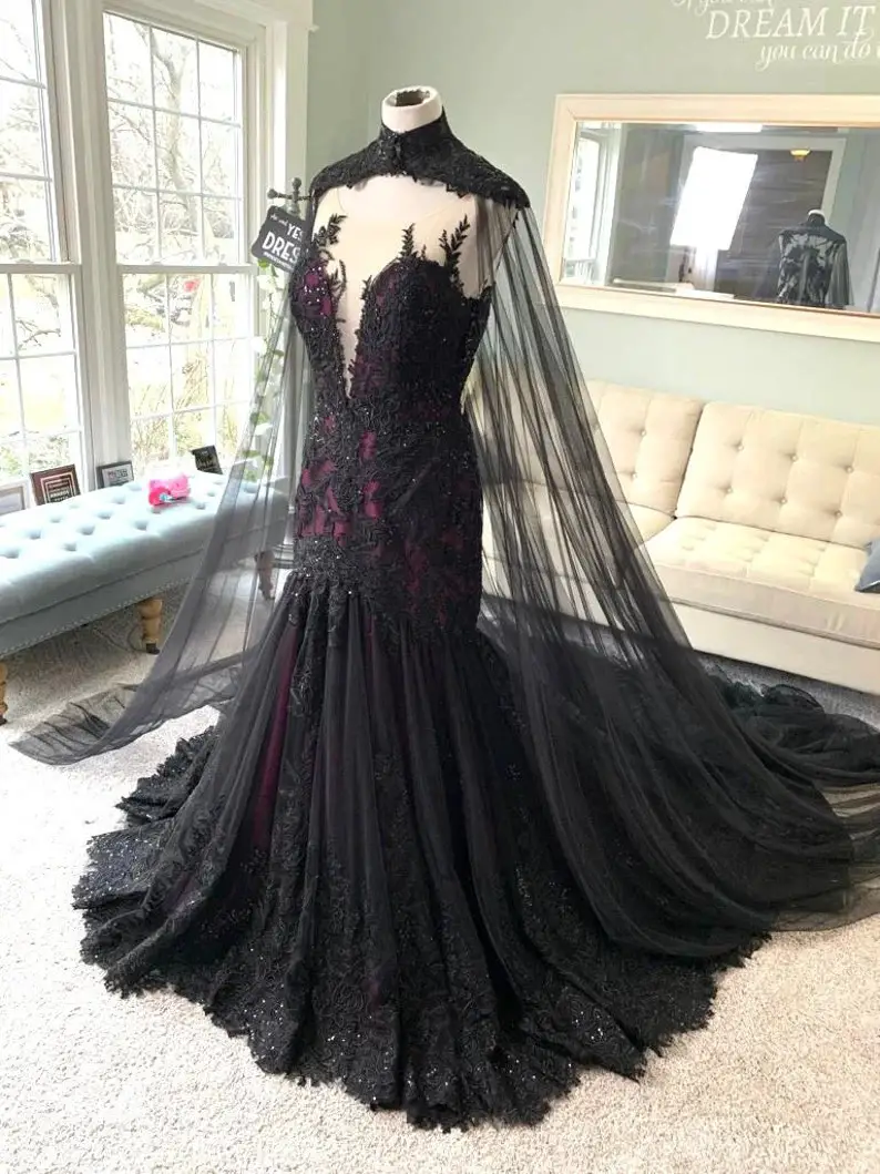 BEST GOTHIC WEDDING TWO-PIECE