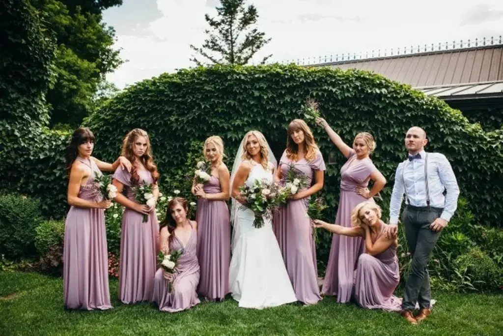 Multiway bridesmaid options