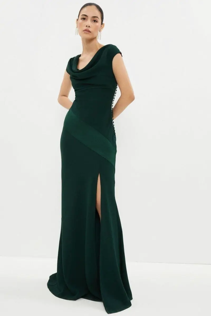 THE BEST Forest green BRIDESMAID DRESSES