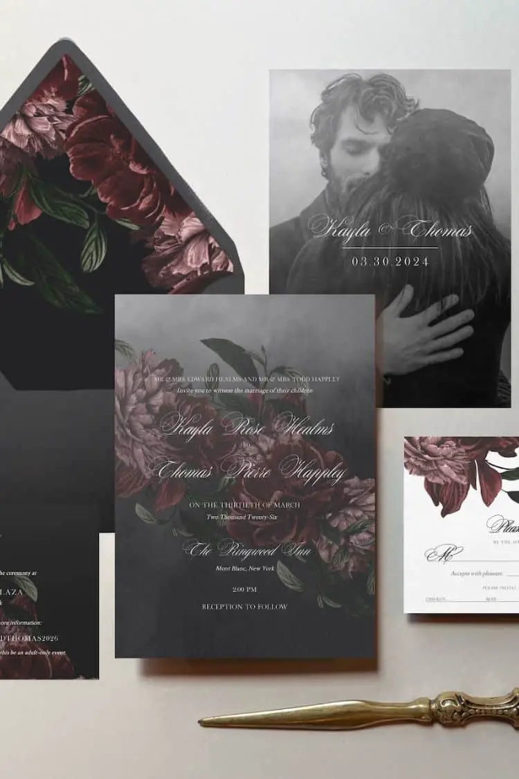 wedding Invitations: Setting the Tone