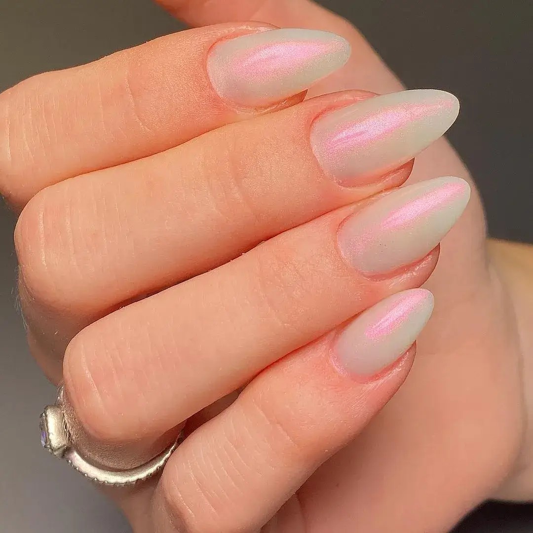 nude mother of the bride nails